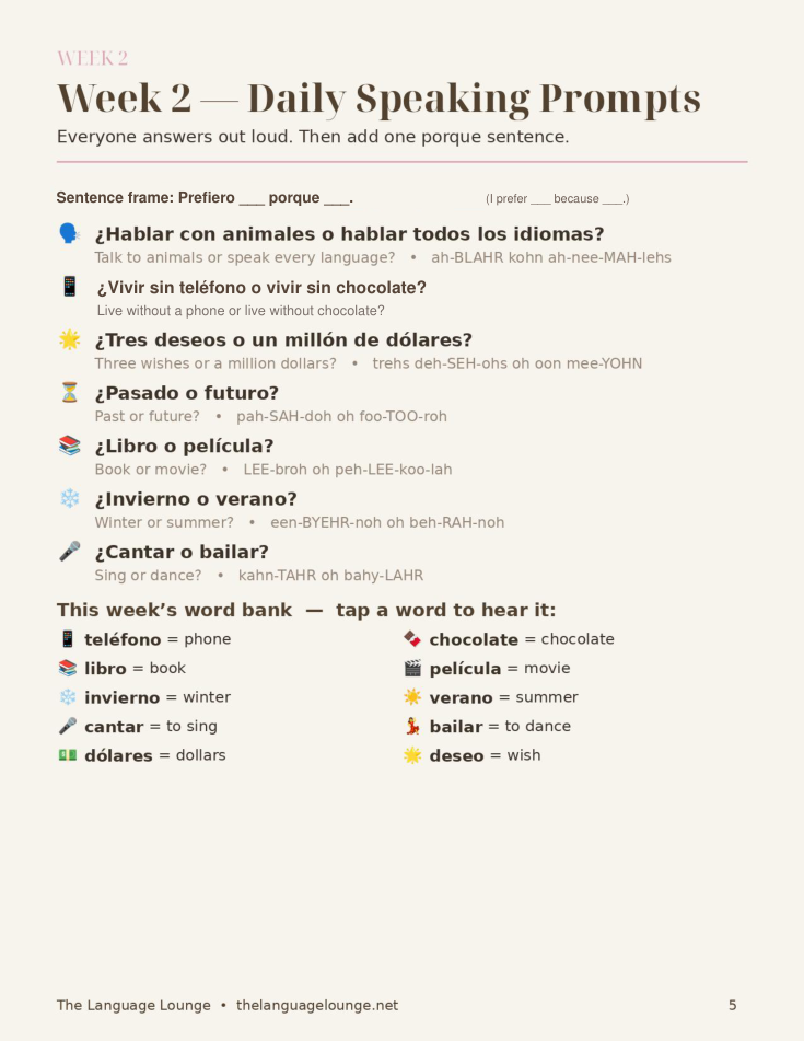 Page 6: Week 2
