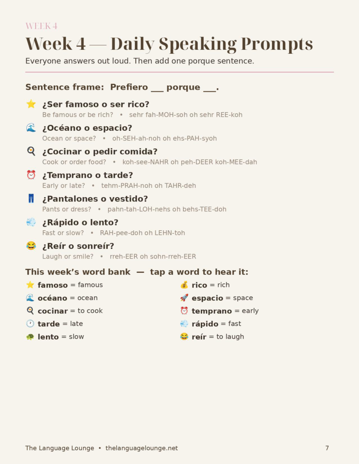 Page 8: Week 3